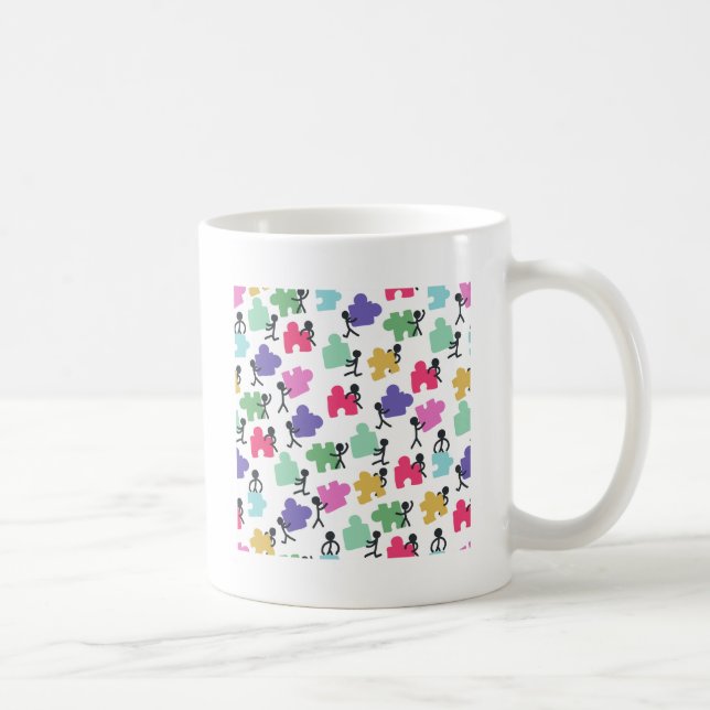 autistic people coffee mug (Right)
