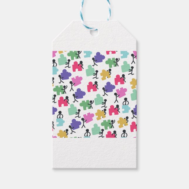 autistic people gift tags (Front)