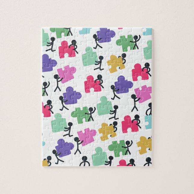 autistic people jigsaw puzzle (Vertical)