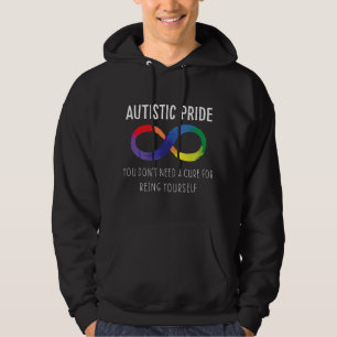Autistic Pride Autism Awareness Acceptance Love He Hoodie