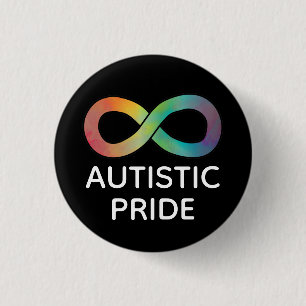 Autistic Pride Neurodiversity Acceptance Button