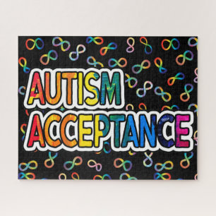 Autistic Pride Neurodiversity Acceptance Jigsaw Puzzle