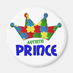 Autistic Prince 1 AUTISM Magnet