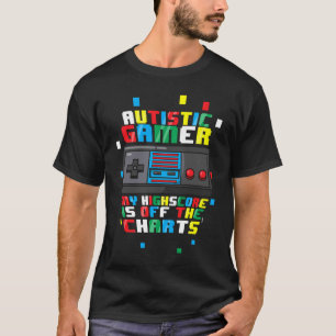 Autistic Video Game Autism Awareness For Men And T-Shirt