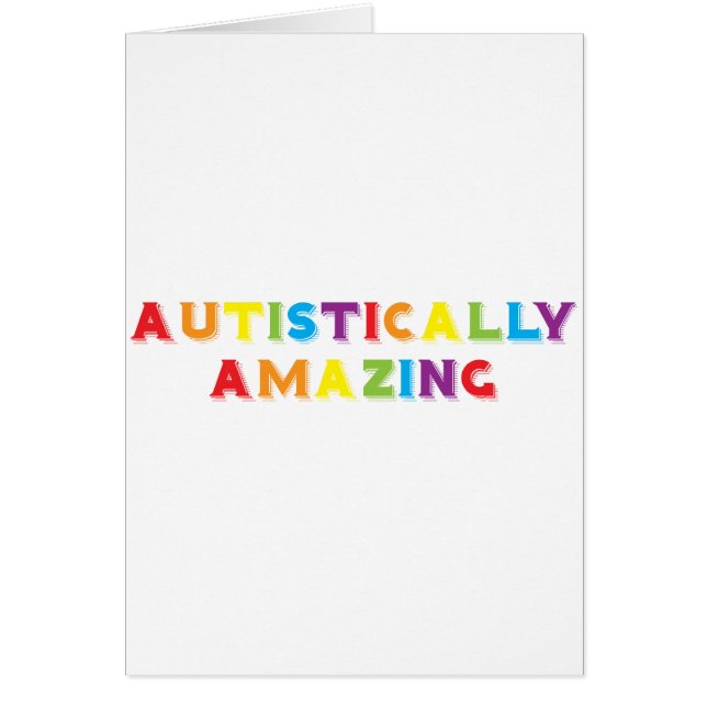 Autistically Amazing (Front)