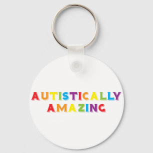 Autistically Amazing Key Ring