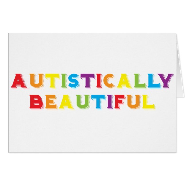 Autistically Beautiful (Front Horizontal)