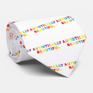 Autistically Beautiful Tie