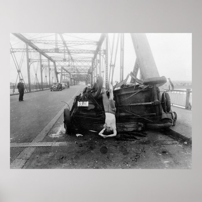 Auto Accident, 1933 Poster (Front)