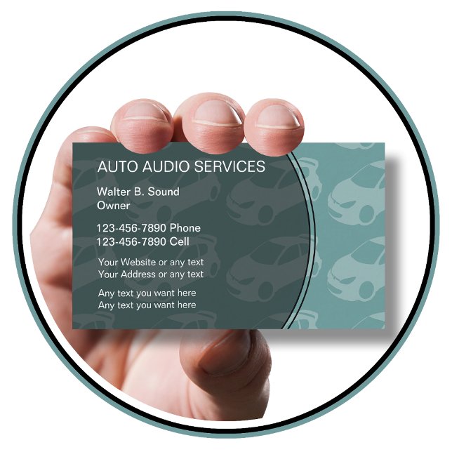 Auto Audio Business Cards (Creator Uploaded)