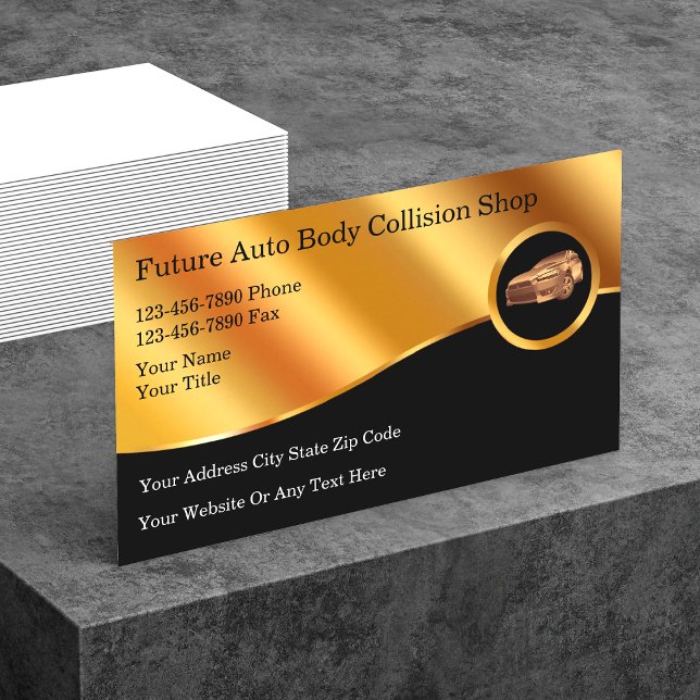 Auto Body Collision Business Cards (Creator Uploaded)
