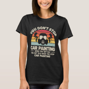 auto body painter retro car painter accessories fo T-Shirt