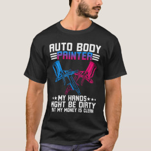 Auto Body Painter Spray Gun T-Shirt