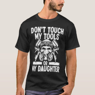 Auto Body Painting Daughter Car Detailer Autobody T-Shirt