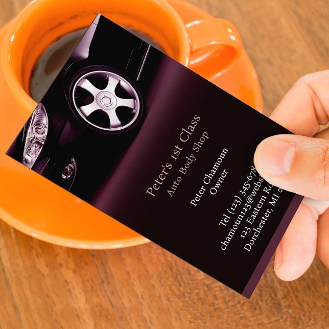 Auto Body Shop Business Card (Creator Uploaded)