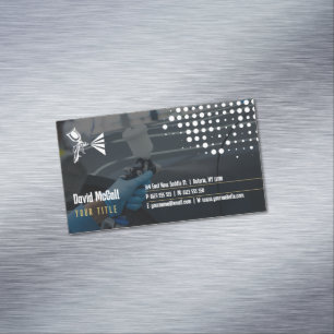 Auto Body Shop & Painting   Paint Sprayer Business Magnetic Business Card