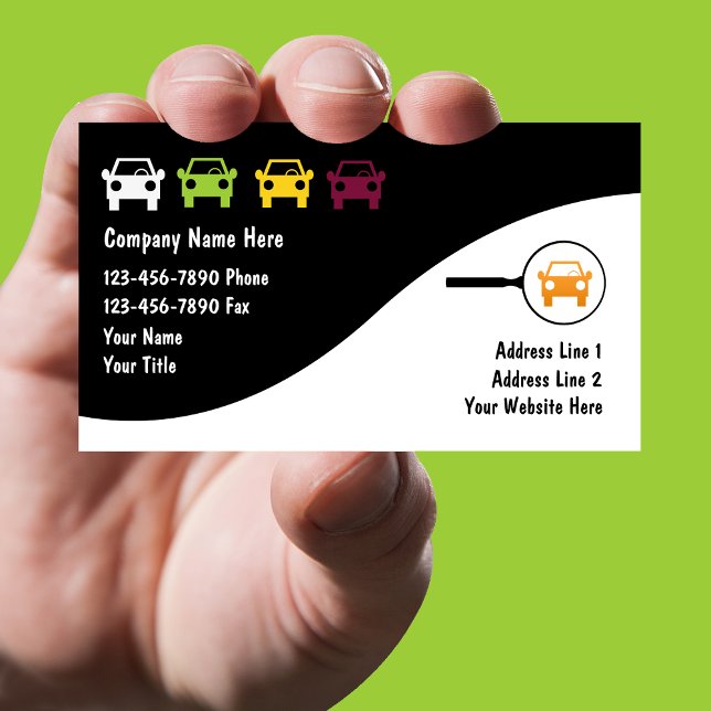Auto Business Cards (Creator Uploaded)