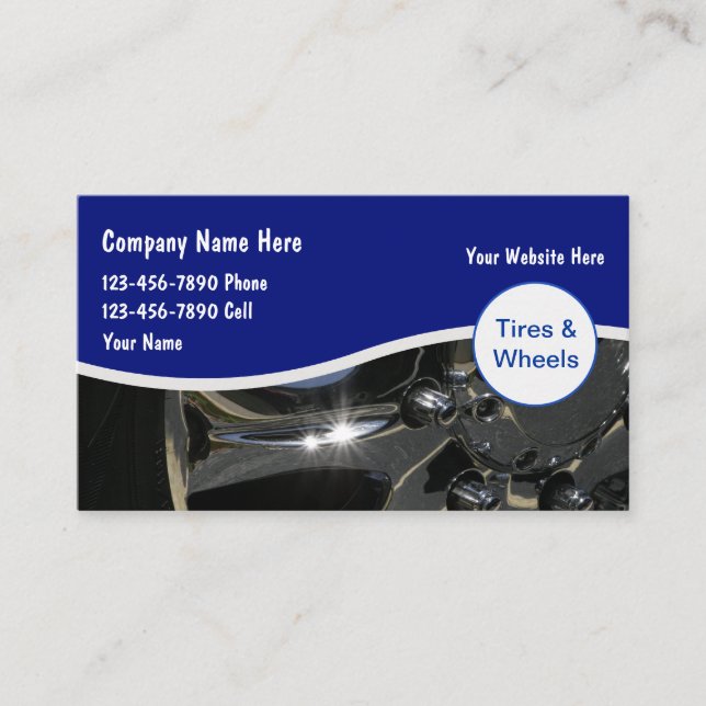 Auto Business Cards (Front)