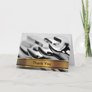 Auto Business Thank You Cards