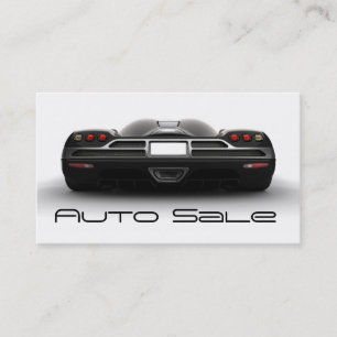 Auto Car Dealer Body Shop Business Card
