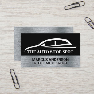 Auto Car Modern Logo Business Card