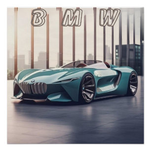 AUTO CAR POSTER