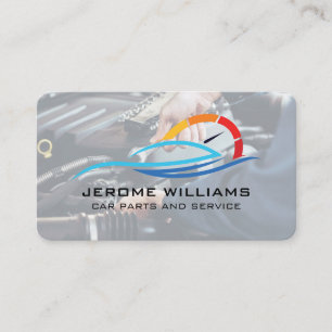 Auto Care Services   Mechanic Business Card