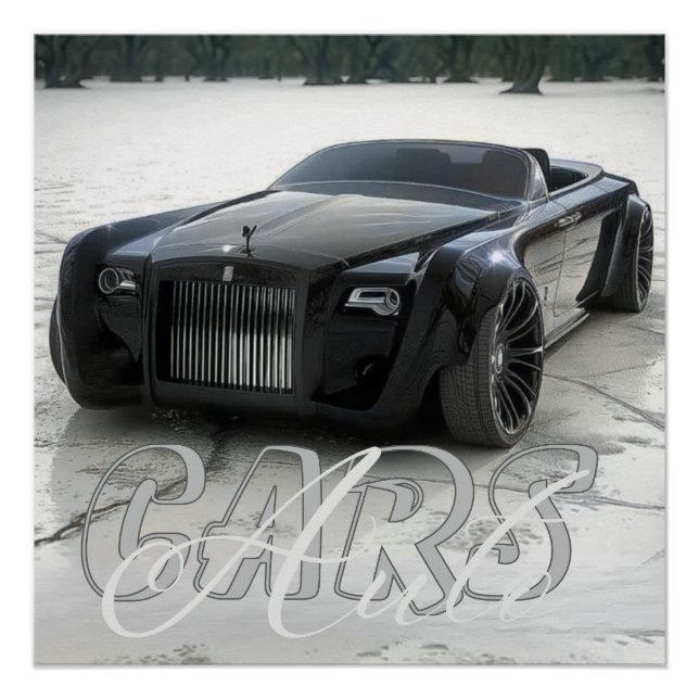 AUTO CARS POSTER (Front)