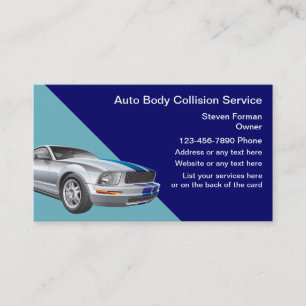 Auto Collision Business Cards