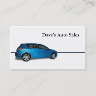 Auto Dealer Business Card