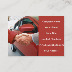 Auto Dealer Business image for Business Card