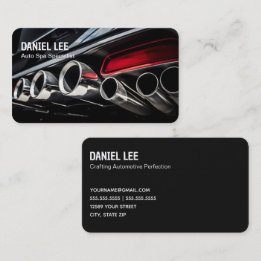 Auto Detailer Business Card