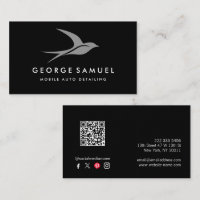 Auto Detailing | Car Repair Shop Flying Bird Logo