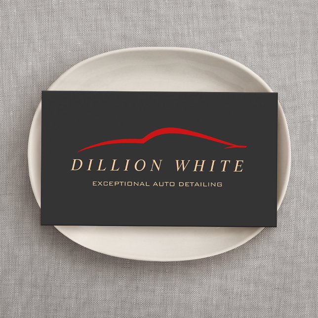 Auto Detailing, Car Wash Automotive Business Card (Creator Uploaded)