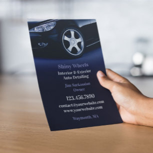 Auto Detailing Car Wash Flyer Template