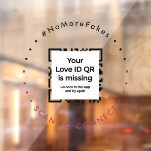 Auto Fensteraufkleber - QR - PURE Collection