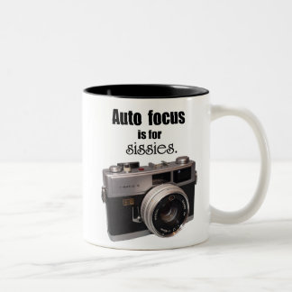 Auto Focus is for sissies mug