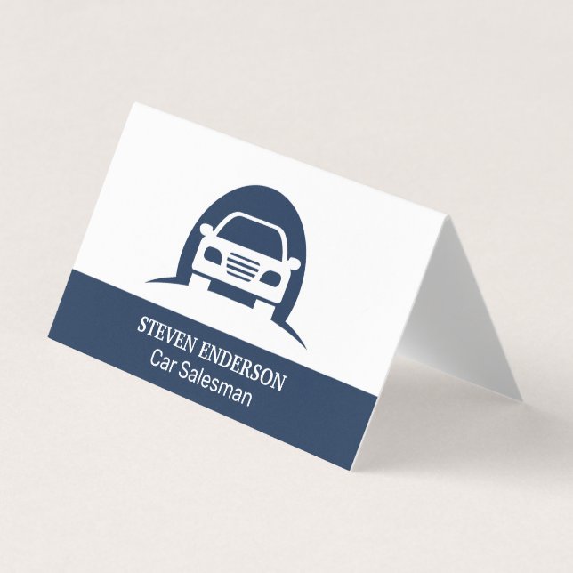 Auto Logo Business Card (Front)