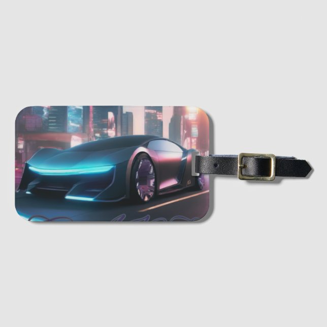 AUTO LUGGAGE TAG (Front Horizontal)