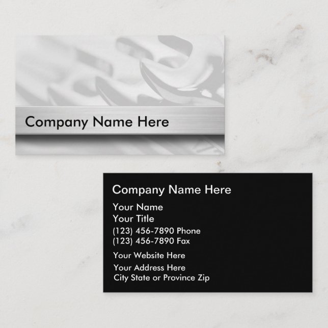 Auto Mechanic Business Cards (Front/Back)