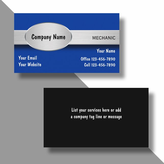 Auto Mechanic Business Cards (Creator Uploaded)