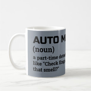 Auto Mechanic Definition Coffee Mug