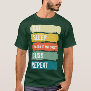 Auto Mechanic Funny Garage Fix s Mechanic 10 mm So T-Shirt