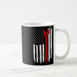 Auto Mechanic Independence Day Patriotic Tech Auto Coffee Mug