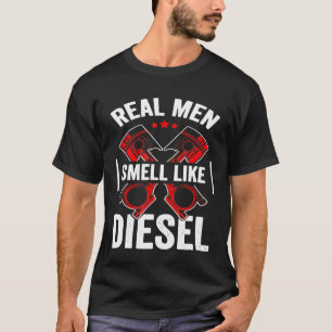 Auto Mechanic Real Men Smell Like Diesel For Men T-Shirt