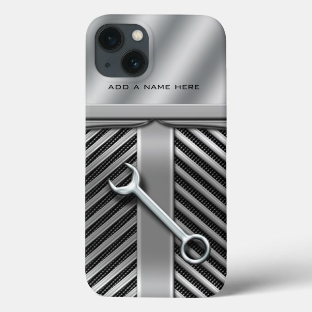 Auto Mechanics Personalised Case-Mate iPhone Case (Back)