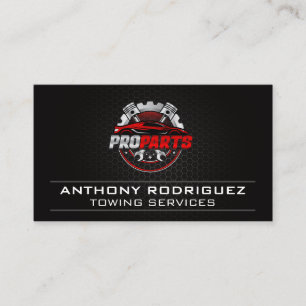 Auto Parts   Car Care Business Card