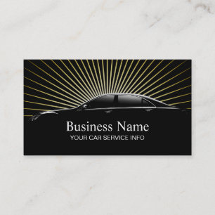 Auto Parts Professional Automotive Car Business Card