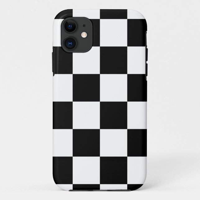 Auto Racing Chequered  Chequered Flag Case-Mate iPhone Case (Back)