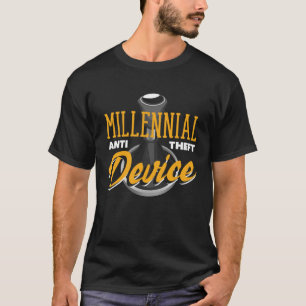 Auto Racing Mechanic Manual Millenial Anti Theft D T-Shirt